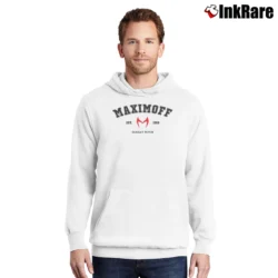 Men’s 1989 Wanda Maximoff Scarlet Witch Marvel Tv Series Pullover Hoodie in white | Cozy, Durable, Modern Fit