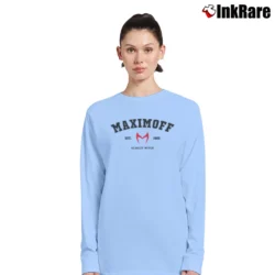 Women’s 1989 Wanda Maximoff Scarlet Witch Marvel Tv Series Long-Sleeve Top in light blue | Sleek, Versatile, All-Season
