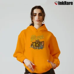 Women’s 1989 West Coast Avengers Marvel Comic Cozy Hoodie in orange | Warm, Structured, Stylish