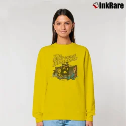 Women’s 1989 West Coast Avengers Marvel Comic Relaxed Sweatshirt in yellow | Soft, Laid-Back Vibe