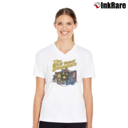 Women’s 1989 West Coast Avengers Marvel Comic V-Neck Tee in white | Chic Neckline, Soft Texture