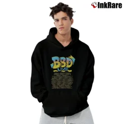 Men’s 1990 Bell Biv Devoe Rap Pullover Hoodie in black | Cozy, Durable, Modern Fit