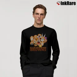 Men’s 1990 Cleveland Browns Looney Tunes Cartoon Long-Sleeve Shirt in black | Sleek, Lightweight, Year-Round Wear