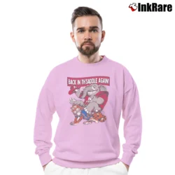 Men’s 1990 Iron Bowl Alabama Vs Auburn Tigers Crewneck Sweatshirt in light pink | Cozy Fabric, Clean Style