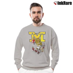 Men’s 1990 Missouri Tigers Basketball Graphic Crewneck Sweatshirt in sport grey | Cozy Fabric, Clean Style