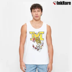 Men’s 1990 Missouri Tigers Basketball Graphic Tank Top in white | Breathable, Active-Friendly Design