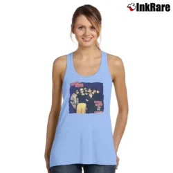 Women’s 1990 Rolling Stones Urban Jungle Tour Tank Top in light blue | Lightweight, Movement-Friendly