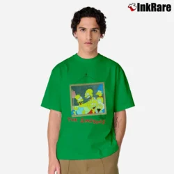 Men’s 1990 The Simpsons Classic T-Shirt in irish green | Soft, Breathable Everyday Wear