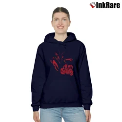 Women’s 1990s Alien Encounter Walt Disney Memorial Design Cozy Hoodie in navy | Warm, Structured, Stylish
