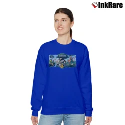 Women’s 1990s Animal Kingdom Mickey Mouse Disney Relaxed Sweatshirt in royal blue | Soft, Laid-Back Vibe