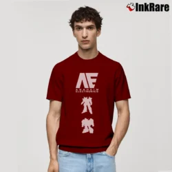 Men’s 1990s Anime Gundam Anaheim Electronics Classic T-Shirt in maroon | Soft, Breathable Everyday Wear
