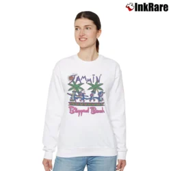 Women’s 1990s Blizzard Beach Walt Disney World Relaxed Sweatshirt in white | Soft, Laid-Back Vibe
