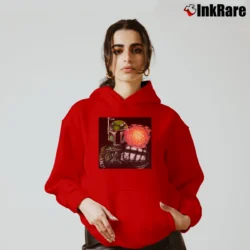 Women’s 1990s Boba Fett Star Wars Cozy Hoodie in red | Warm, Structured, Stylish