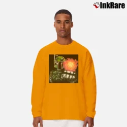 Men’s 1990s Boba Fett Star Wars Long-Sleeve Shirt in orange | Sleek, Lightweight, Year-Round Wear