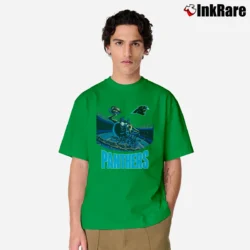 Men’s 1990s Carolina Panthers Tasmanian Devil Looney Tunes Classic T-Shirt in irish green | Soft, Breathable Everyday Wear