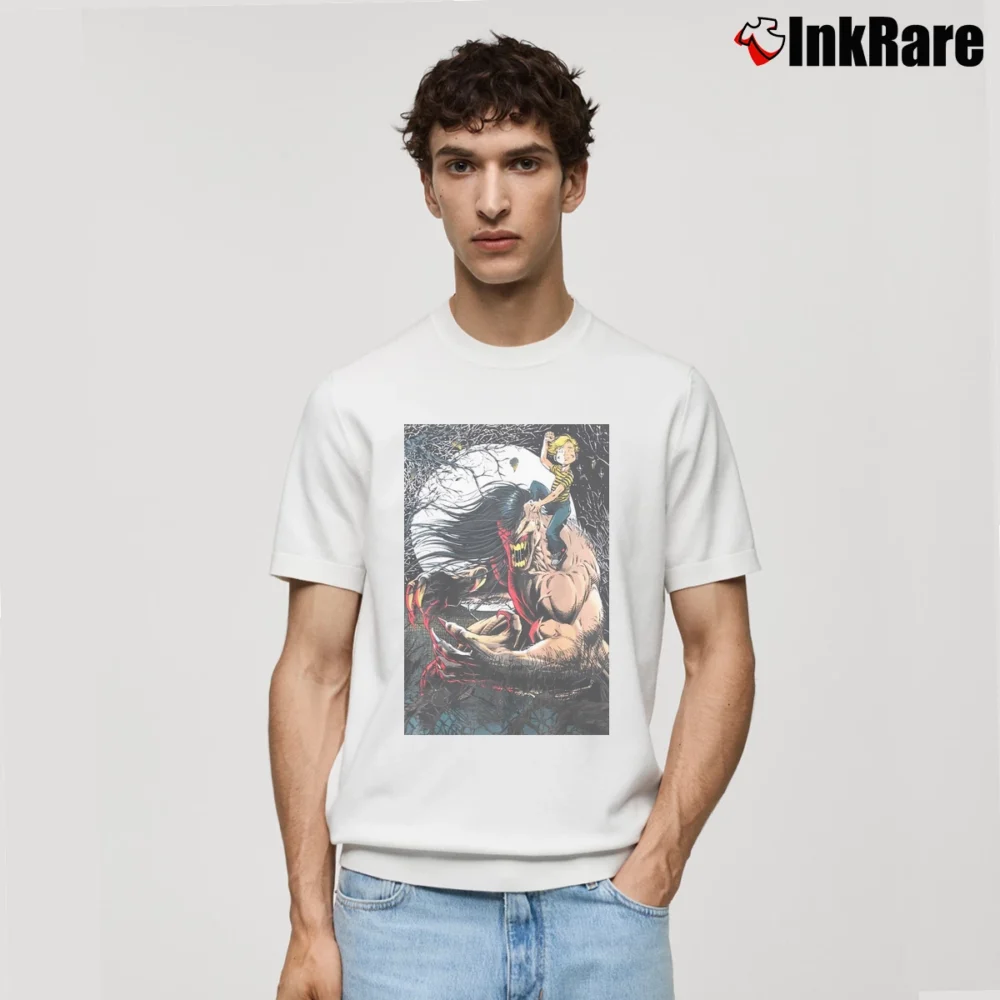 Men’s 1990s Dale Keown Pitt Marvel Comics Artist Classic T-Shirt in white | Soft, Breathable Everyday Wear