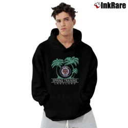 Men’s 1990s Detroit Tigers Spring Training Palm Tree Pullover Hoodie in black | Cozy, Durable, Modern Fit