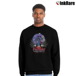 Men’s 1990s Disney Fantasmic Villains Mickey Mouse Crewneck Sweatshirt in black | Cozy Fabric, Clean Style