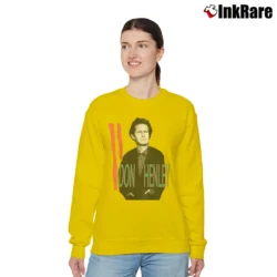 Women’s 1990s Don Henley Music Tour Relaxed Sweatshirt in yellow | Soft, Laid-Back Vibe