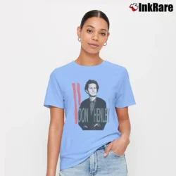 Women’s 1990s Don Henley Music Tour Signature T-Shirt in light blue | Soft, Flattering Fit