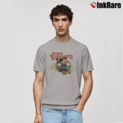 Men’s 1990s Fort Wilderness Resort Disney World Mickey Mouse Classic T-Shirt in sport grey | Soft, Breathable Everyday Wear