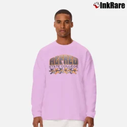Men’s 1990s Grateful Dead Alfred State College Long-Sleeve Shirt in light pink | Sleek, Lightweight, Year-Round Wear