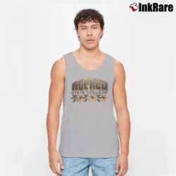 Men’s 1990s Grateful Dead Alfred State College Tank Top in sport grey | Breathable, Active-Friendly Design