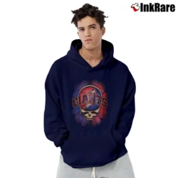 Men’s 1990s Grateful Dead San Francisco Giants Pullover Hoodie in navy | Cozy, Durable, Modern Fit