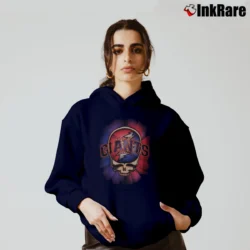 Women’s 1990s Grateful Dead San Francisco Giants Cozy Hoodie in navy | Warm, Structured, Stylish