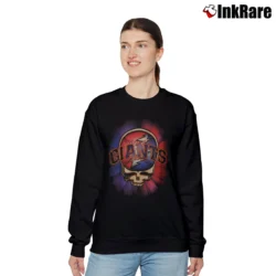 Women’s 1990s Grateful Dead San Francisco Giants Relaxed Sweatshirt in black | Soft, Laid-Back Vibe