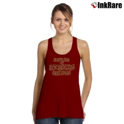 Women’s 1990s Haunted Mansion Tokyo Disneyland Mickey Goofy Tank Top in maroon | Lightweight, Movement-Friendly