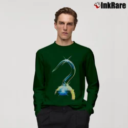 Men’s 1990s Hook Robin Williams Peter Pan Disney Long-Sleeve Shirt in forest green | Sleek, Lightweight, Year-Round Wear