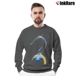 Men’s 1990s Hook Robin Williams Peter Pan Disney Crewneck Sweatshirt in charcoal | Cozy Fabric, Clean Style