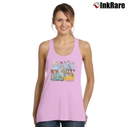 Women’s 1990s Magic Kingdom Disney World Tank Top in light pink | Lightweight, Movement-Friendly