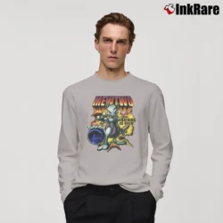 Men’s 1990s Mewtwo Pokemon Training Is Over Long-Sleeve Shirt in sport grey | Sleek, Lightweight, Year-Round Wear