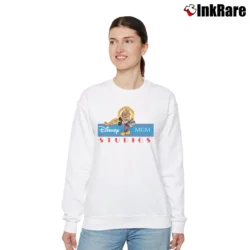 Women’s 1990s MGM Studios Mickey Mouse Walt Disney World Relaxed Sweatshirt in white | Soft, Laid-Back Vibe