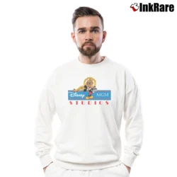 Men’s 1990s MGM Studios Mickey Mouse Walt Disney World Crewneck Sweatshirt in white | Cozy Fabric, Clean Style