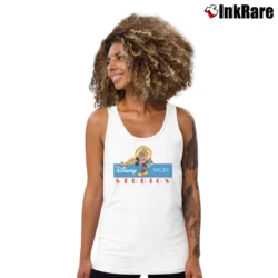 Women’s 1990s MGM Studios Mickey Mouse Walt Disney World Tank Top in white | Lightweight, Movement-Friendly