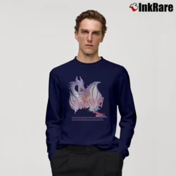 Men’s 1990s Mickey Mouse Disneyland Fantasmic Long-Sleeve Shirt in navy | Sleek, Lightweight, Year-Round Wear