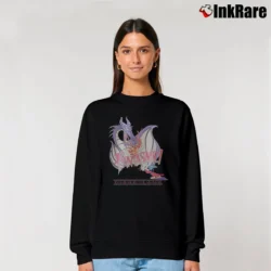 Women’s 1990s Mickey Mouse Disneyland Fantasmic Relaxed Sweatshirt in black | Soft, Laid-Back Vibe