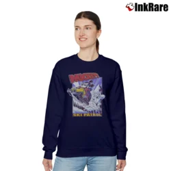 Women’s 1990s Mickey's Ski Patrol Disney Relaxed Sweatshirt in navy | Soft, Laid-Back Vibe