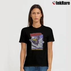 Women’s 1990s Mickey's Ski Patrol Disney Signature T-Shirt in black | Soft, Flattering Fit