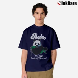 Men’s 1990s Panda Licorice Advertising Classic T-Shirt in navy | Soft, Breathable Everyday Wear