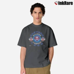 Men’s 1990s Philadelphia Phillies Division Champs Classic T-Shirt in charcoal | Soft, Breathable Everyday Wear