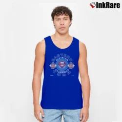 Men’s 1990s Philadelphia Phillies Division Champs Tank Top in royal blue | Breathable, Active-Friendly Design