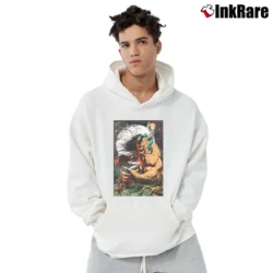 Men’s 1990s Pitt Dale Keown Marvel Comics Artist Promo Pullover Hoodie in white | Cozy, Durable, Modern Fit