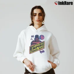 Women’s 1990s Star Wars The Empire Strikes Back Cozy Hoodie in white | Warm, Structured, Stylish