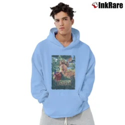 Men’s 1990s Tarzan Movie Promo Disney Pullover Hoodie in light blue | Cozy, Durable, Modern Fit