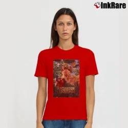 Women’s 1990s Tarzan Movie Promo Disney Signature T-Shirt in red | Soft, Flattering Fit