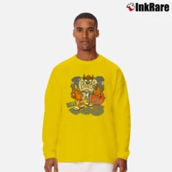 Men’s 1990s Taz Buffalo Bills Looney Tunes Football Long-Sleeve Shirt in yellow | Sleek, Lightweight, Year-Round Wear